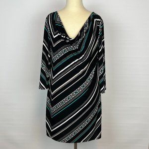 White House Black Market Half Sleeve Mini Tunic Dress ((size XS))